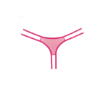 Tanga de encaje Sweet Honey de Allure - Imagen 6