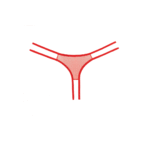 Tanga de encaje Sweet Honey de Allure - Imagen 9