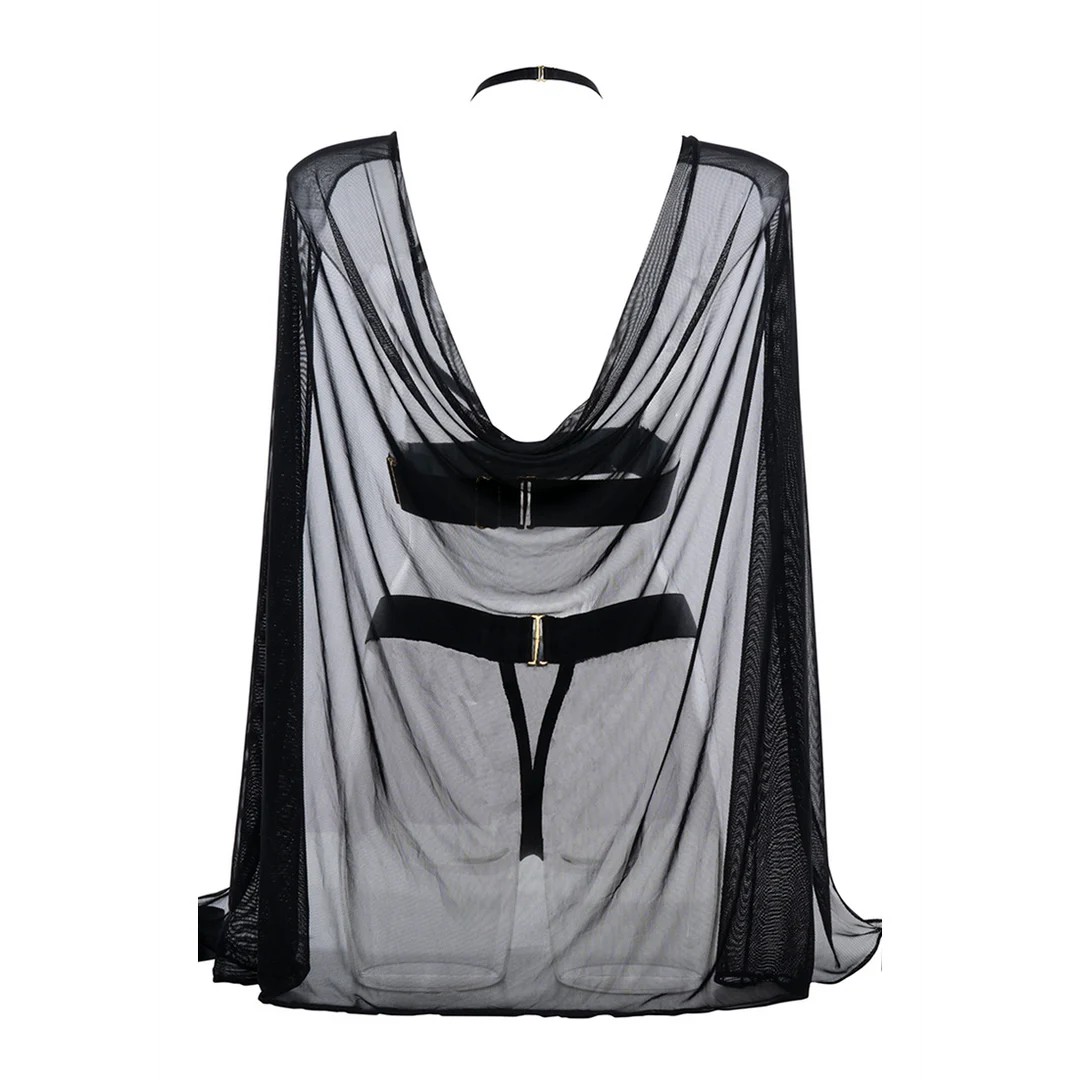Conjunto arnés Sweet Little Lies con capa desmontable - Imagen 5