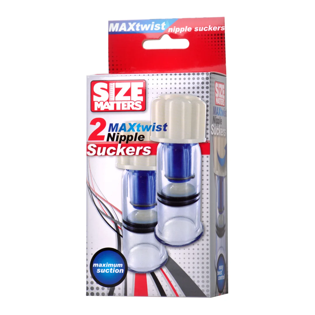 AC191-2 Ventosas para pezones Max Twist de XR Brands - Imagen 1