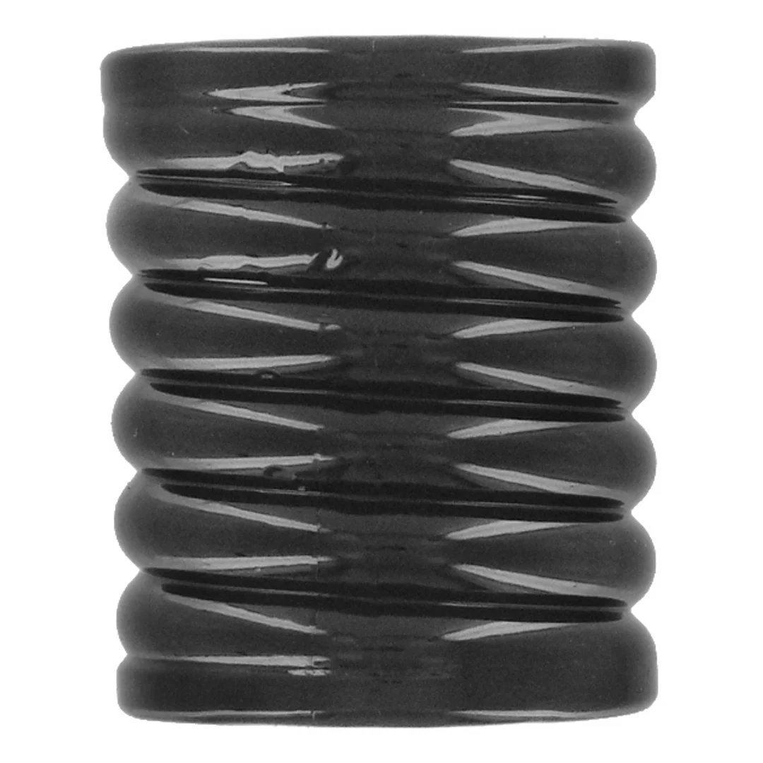 Estirador de testículos en espiral negro - Imagen 1