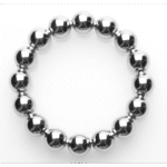 Anillo para el pene con cuentas, sin vibración – M/L - Imagen 3