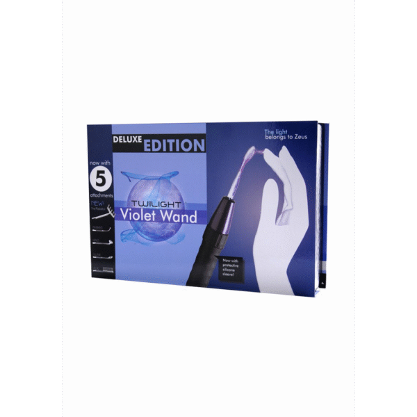 XR Brands Twilight Wand Deluxe Edition con 5 accesorios