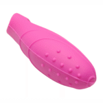 Vibrador de dedo de silicona rosa Bang Her - Imagen 3