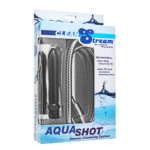 Ducha anal: ducha de enema con boquilla lisa de tamaño mediano y tubo de 79 pulgadas, Aqua Shot