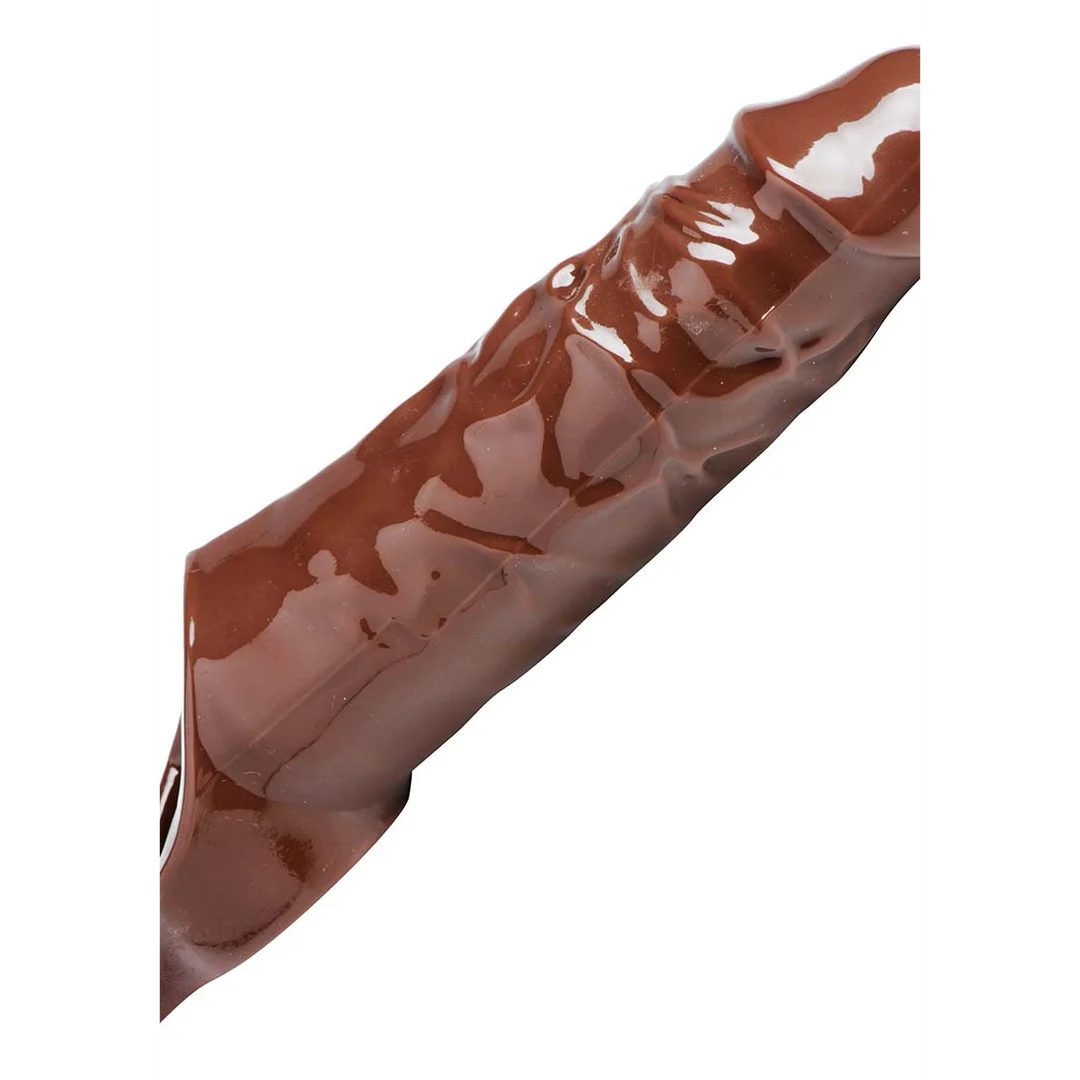 Funda para el pene con doble efecto de aumento - Imagen 4