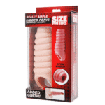 Funda de aumento de pene acanalada Really Spacious de XR Brands