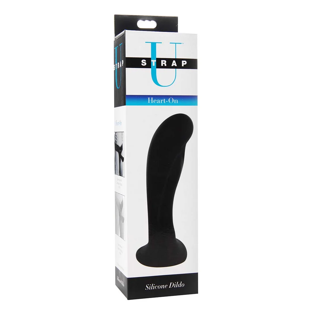 AE580-2 Strap on con punta curva – Dildo de silicona - Imagen 1