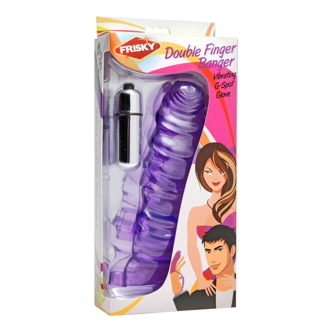 XR Brands Doble Estimulador para Dedos - Imagen 1