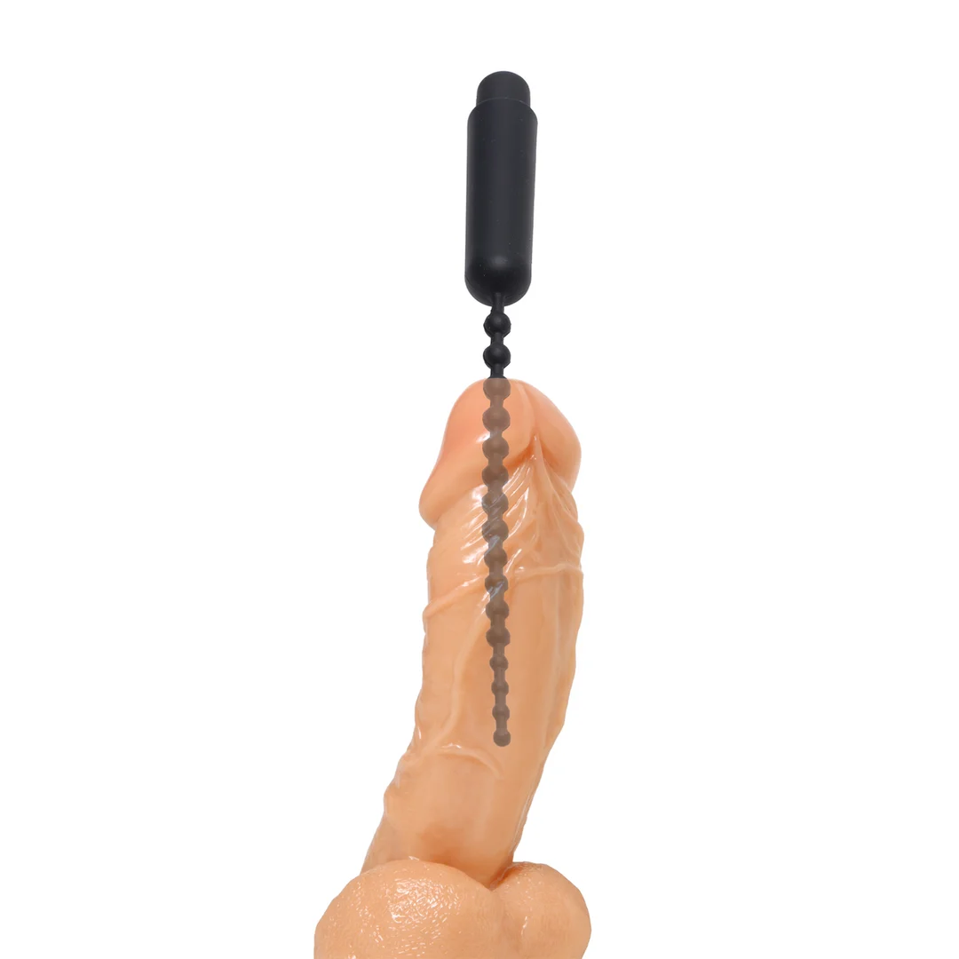 Sonda uretral vibratoria XR Brands Dark Rod - Imagen 4