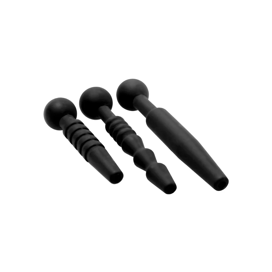 Set de plugs de silicona Dark Rods de XR Brands - Imagen 4