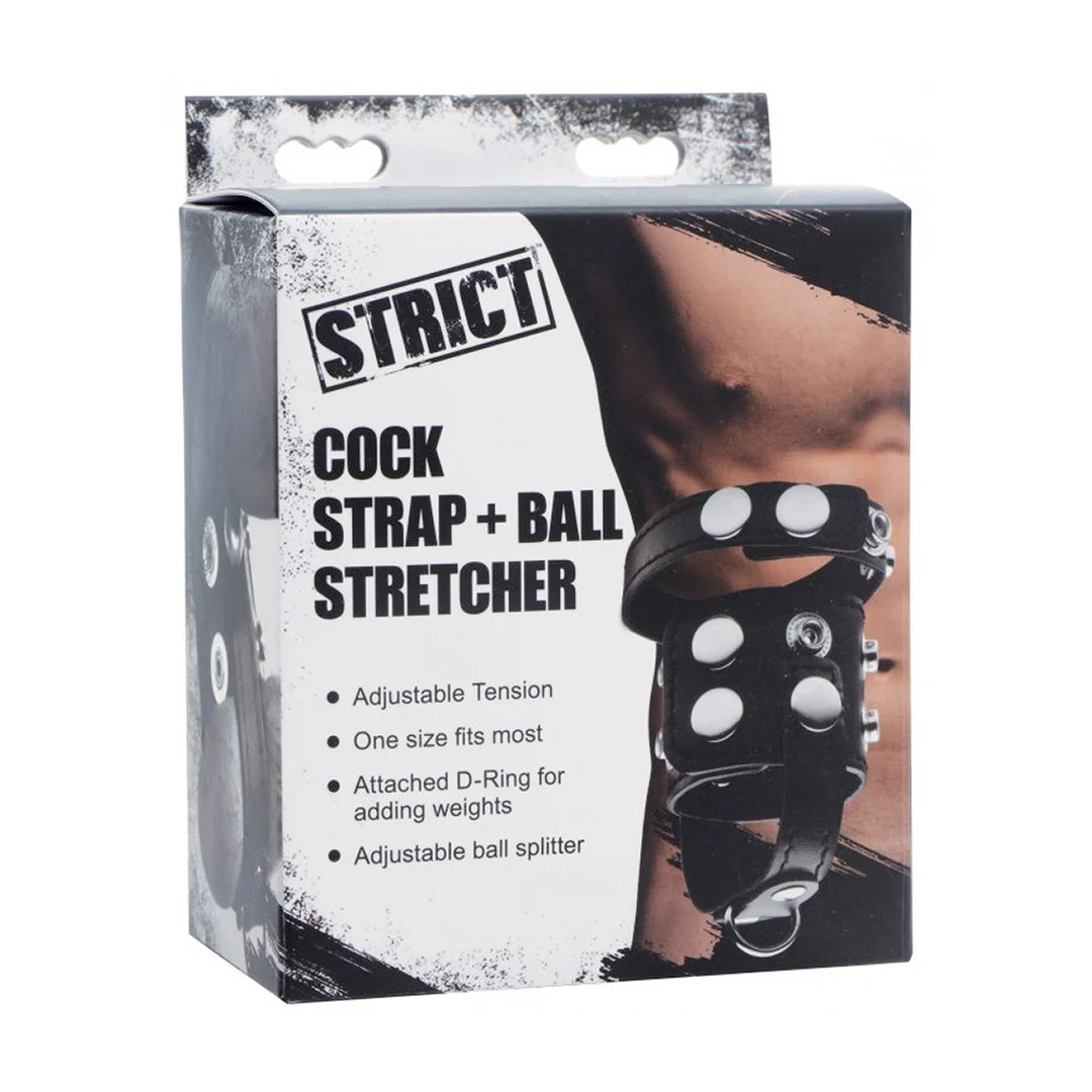 Correa para el pene y estirador de testículos XR Brands - Imagen 1