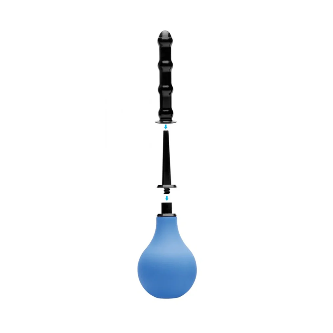Kit de ducha anal XR Brands Premium One Way Valve - Imagen 2