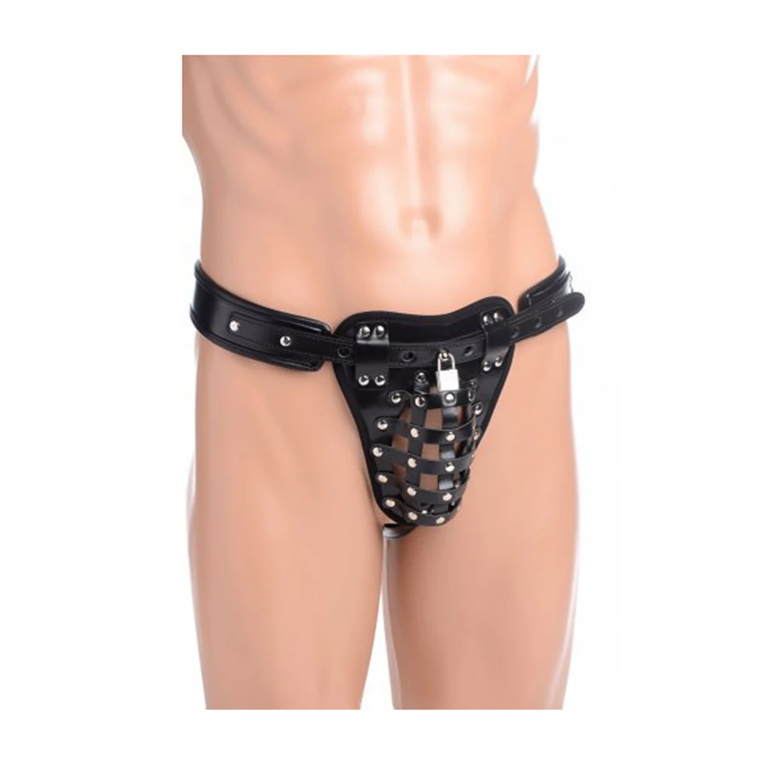 Cinturón de castidad para hombre STRICT Veiligheidsnet - Imagen 3