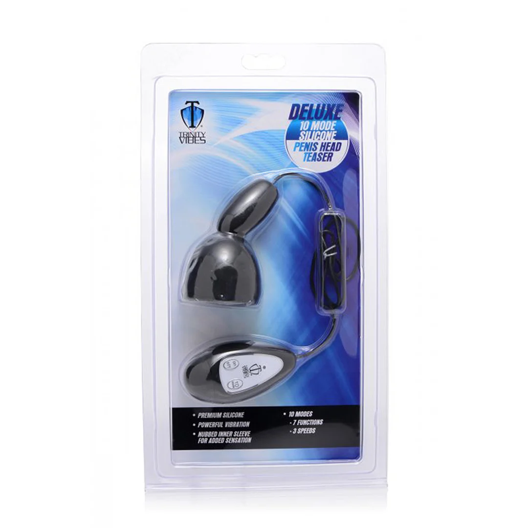 XR Brands Deluxe Silicone Penis Head Teaser - Imagen 1