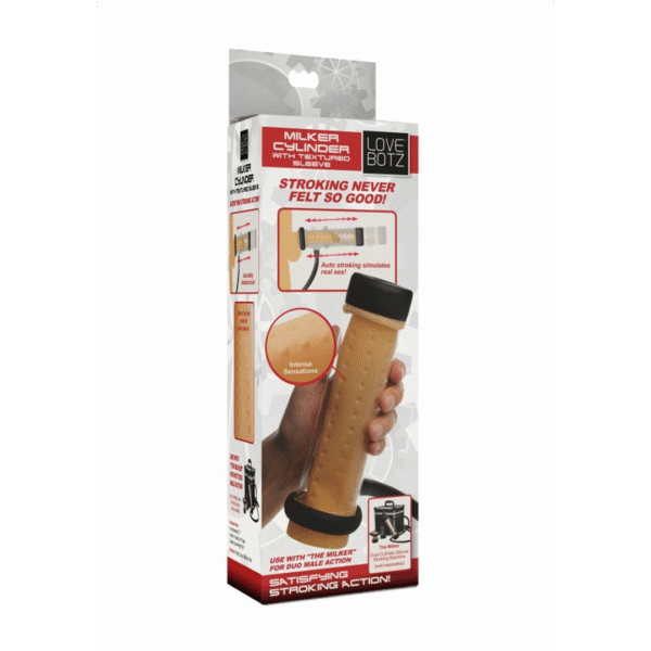 Cilindro texturizado para masturbador XR Brands Textured Melker
