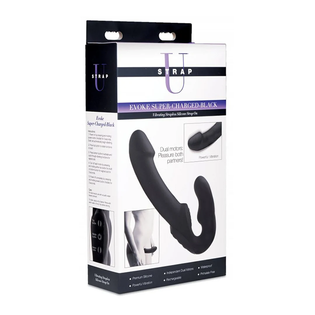 XR Brands Evoke Super Charged dildo sin correas - Imagen 1