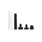 Ducha anal, set de adaptadores para botella de agua Travel enema con boquilla de silicona y 3 adaptadores, sin distinción de género, Clean Stream, 5 piezas - Imagen 2