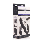 Vibrador sin arnés – con mando a distancia y motor doble – XR Brands