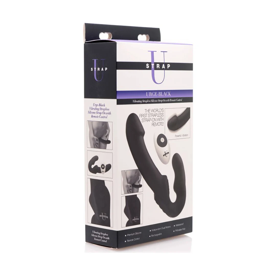 Vibrador sin arnés – con mando a distancia y motor doble – XR Brands - Imagen 1