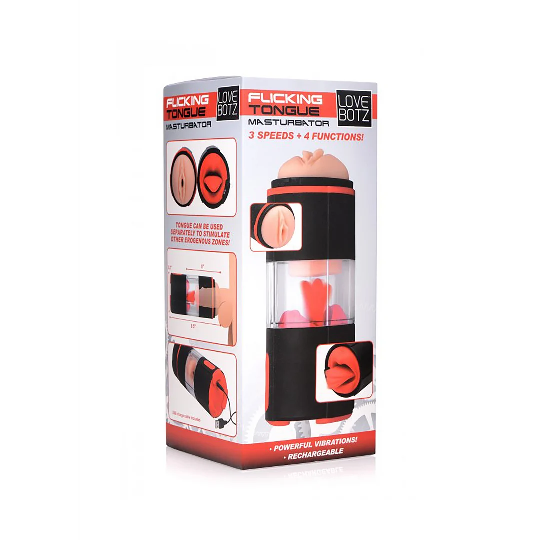 Masturbador Lengua Lamedora de XR Brands - Imagen 1