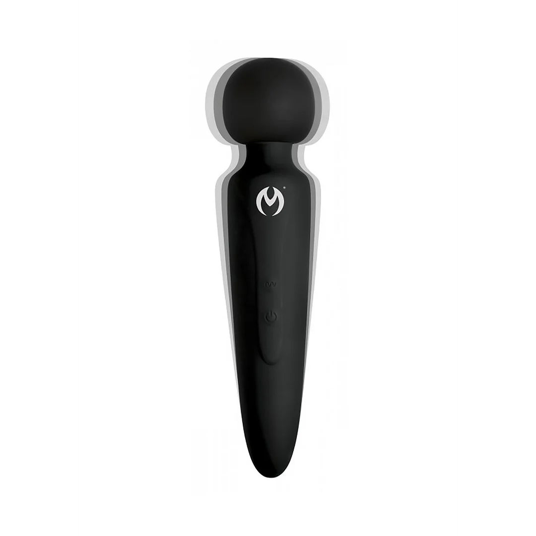 Vibrador wand recargable de silicona XR Brands Thunderstick - Imagen 2