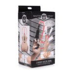 Sistema de succión XR Brands 3 Way para pezones y clítoris