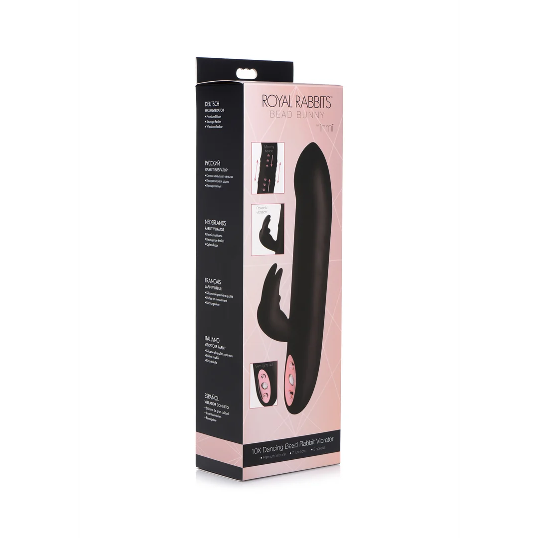 Vibrador rabbit con doble motor y bolas móviles – XR Brands - Imagen 1