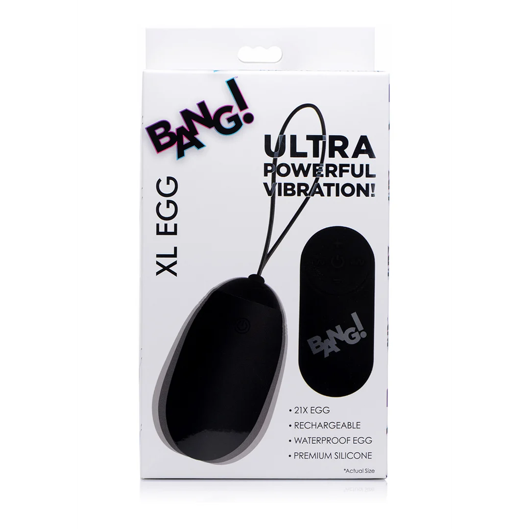 Huevo vibrador con mando a distancia y varios modos de vibración – XR Brands - Imagen 2