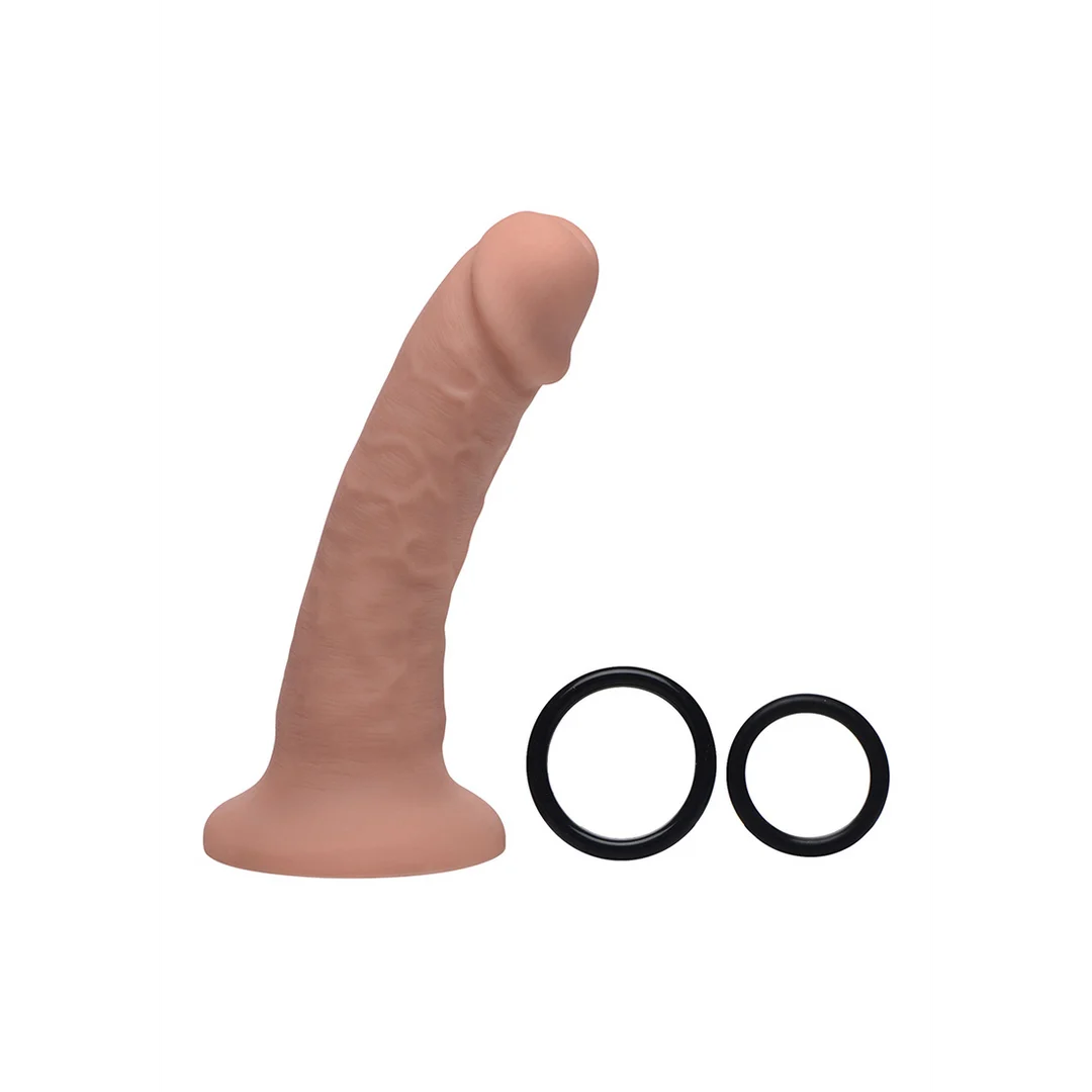 Dildo de silicona con arnés Seducer, 7 / 18 cm - Imagen 4