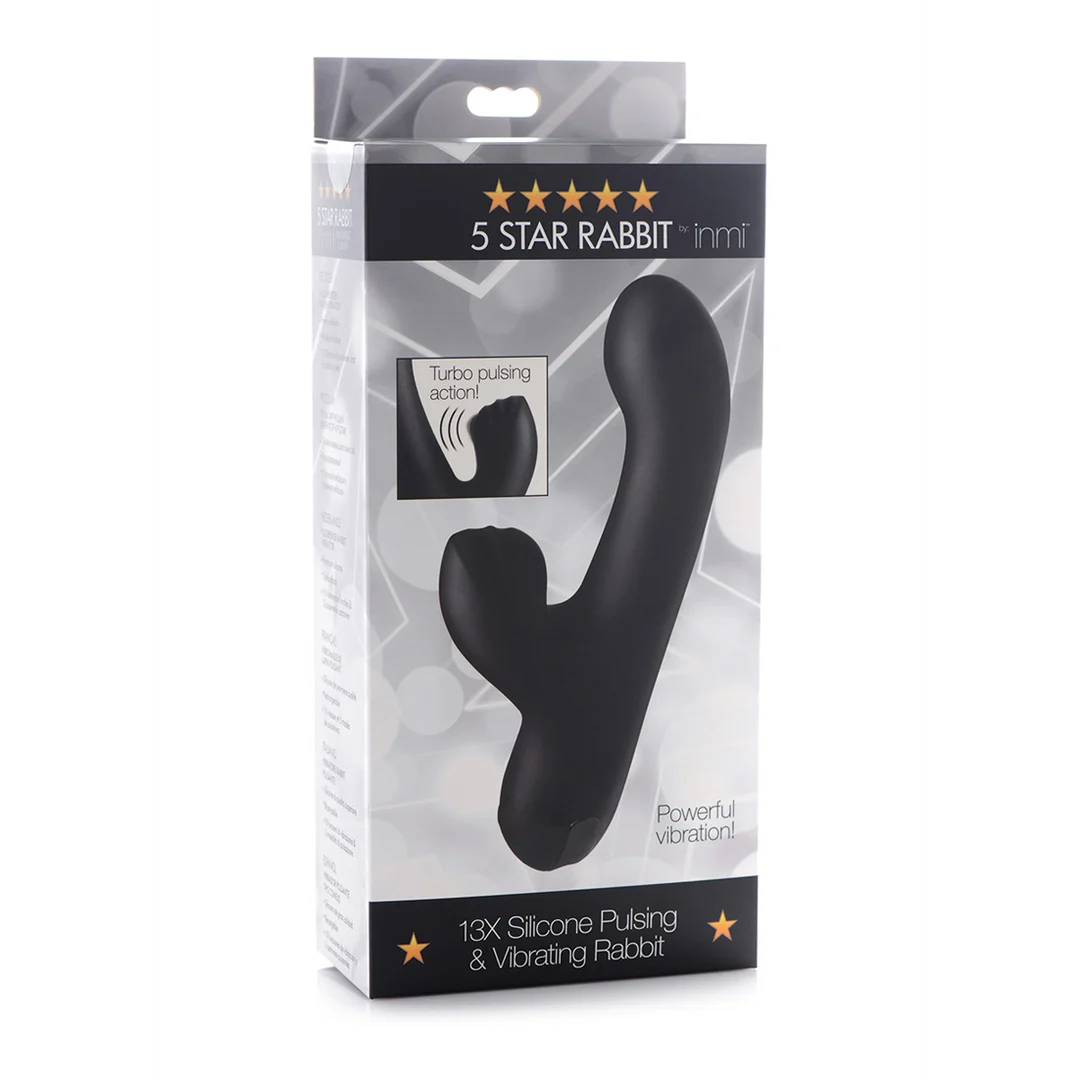 Vibrador rabbit: estimulador pulsátil del clítoris y 10 modos de vibración de XR Brands - Imagen 1