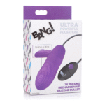 Vibrador bala de silicona recargable con pulsaciones XR Brands - Imagen 7