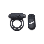 Anillo para el pene de silicona XR Brands con bala vibradora y mando a distancia - Imagen 4