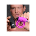 Anillo para el pene de silicona XR Brands con bala vibradora y mando a distancia - Imagen 6