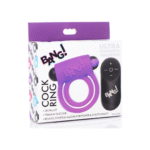 Anillo para el pene de silicona XR Brands con bala vibradora y mando a distancia - Imagen 5