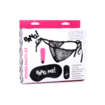 Power Panty con tanga de encaje, bala vibradora y antifaz