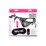 Power Panty con tanga de encaje, bala vibradora y antifaz - Imagen 2