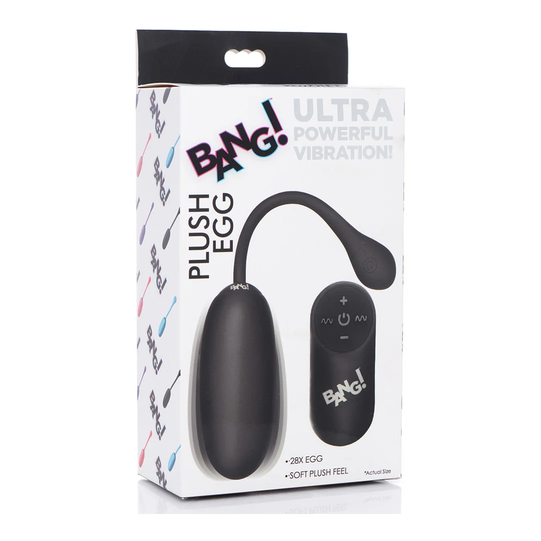 Huevo vibrador con 28 modos y mando a distancia de XR Brands - Imagen 1