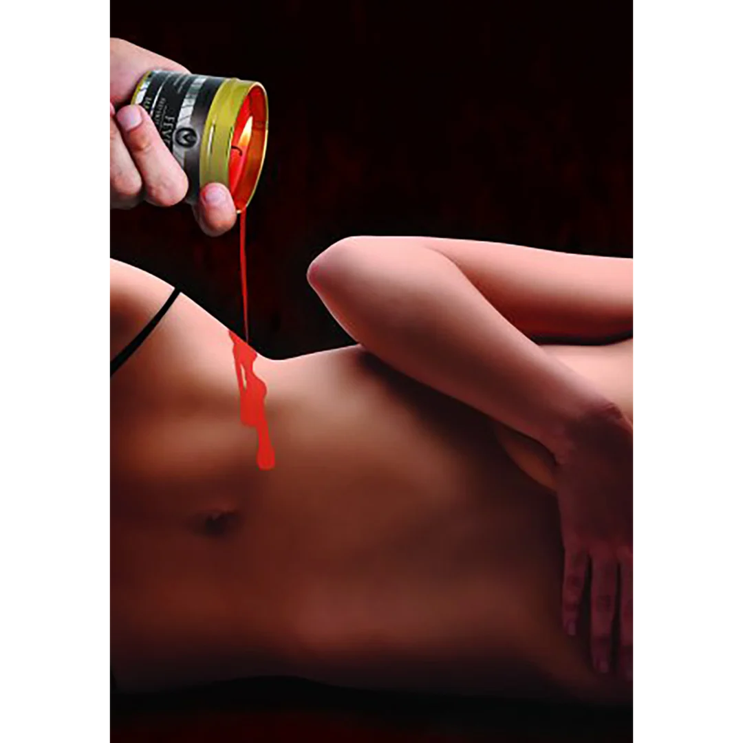 Vela XR Brands Fever Red Hot Wax - Imagen 2
