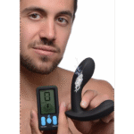 Estimulador prostático con mando a distancia – E-Stim Pro - masajeador prostático vibrador de silicona + mando a distancia - Imagen 3