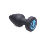 Plug anal vibrador de silicona E-Stim Pro con mando a distancia - Imagen 4