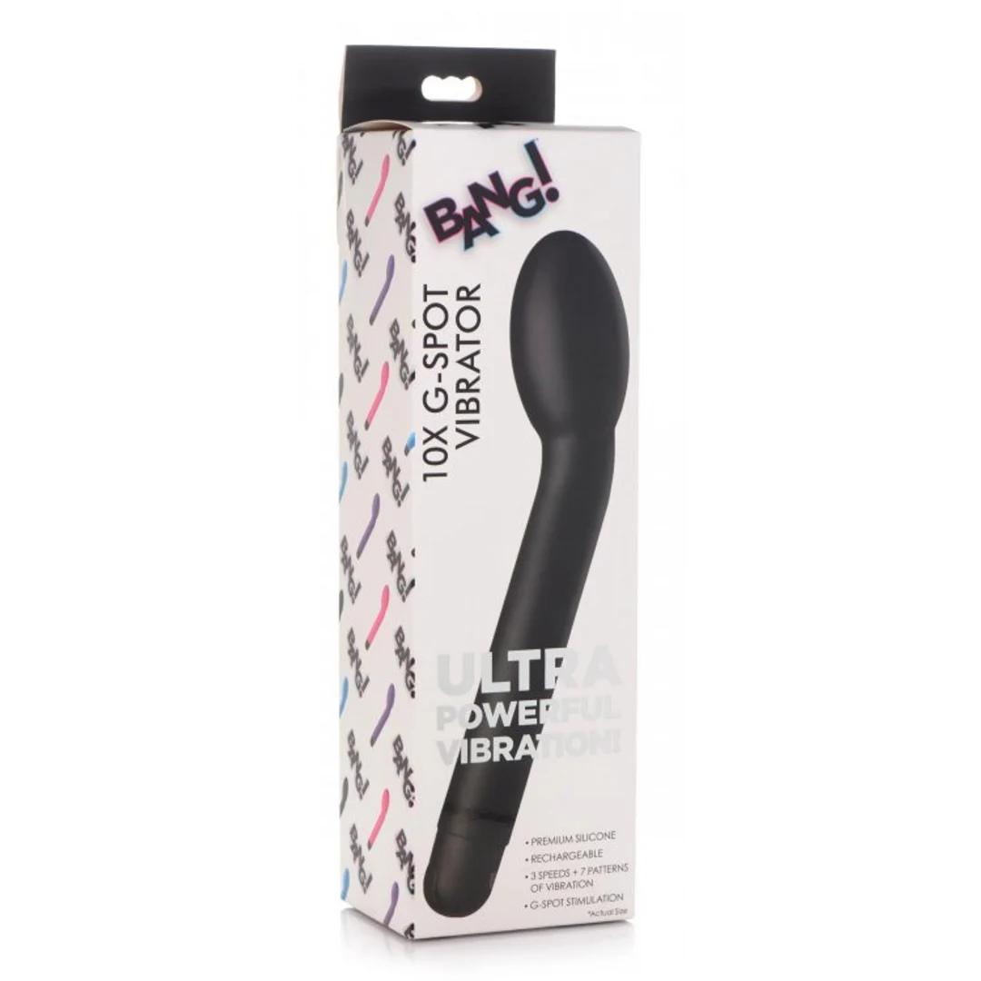 Vibrador para el punto G – 10 modos y diseño curvado – XR Brands - Imagen 1