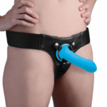 Vibrador flexible y termorreactivo con ventosa, azul, XR Brands - Imagen 2