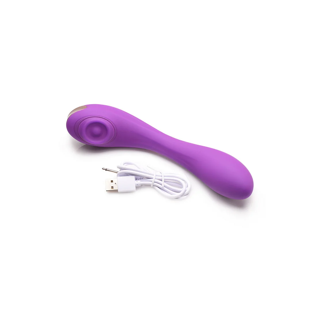 Vibrador para el punto G con eje flexible – Pose Plus XR Brands - Imagen 4