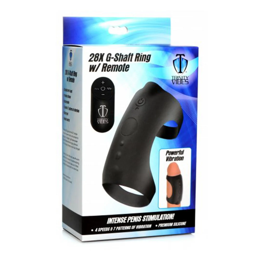 Anillo vibrador para el pene con mando a distancia G-Shaft - Imagen 1