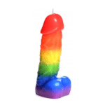 Vela de goteo arcoíris Pride Pecker - Imagen 3