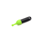 vibrador bullet recargable con 4 accesorios que brillan en la oscuridad – XR Brands - Imagen 4