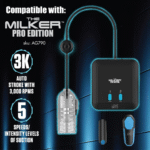 XR Brands Milker masturbador de TPE con banda para los testículos - Imagen 4
