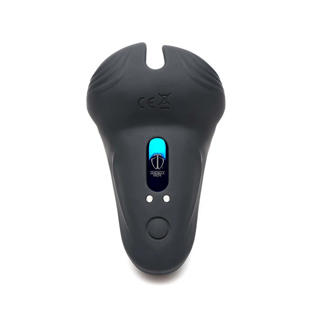 Anillo de silicona para pene y testículos con mando a distancia de XR Brands - Imagen 4