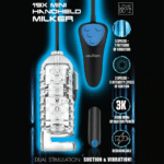XR Brands Mini Handheld Melker negro - Imagen 3